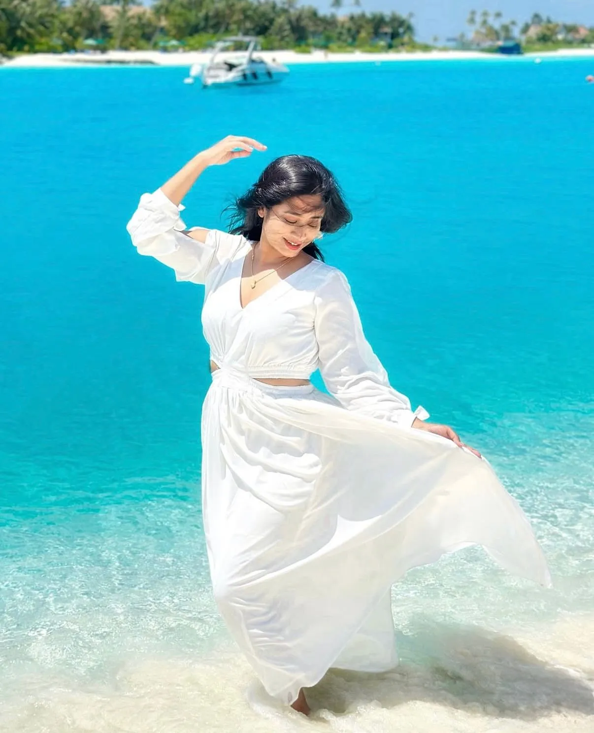 The White Escape Dress