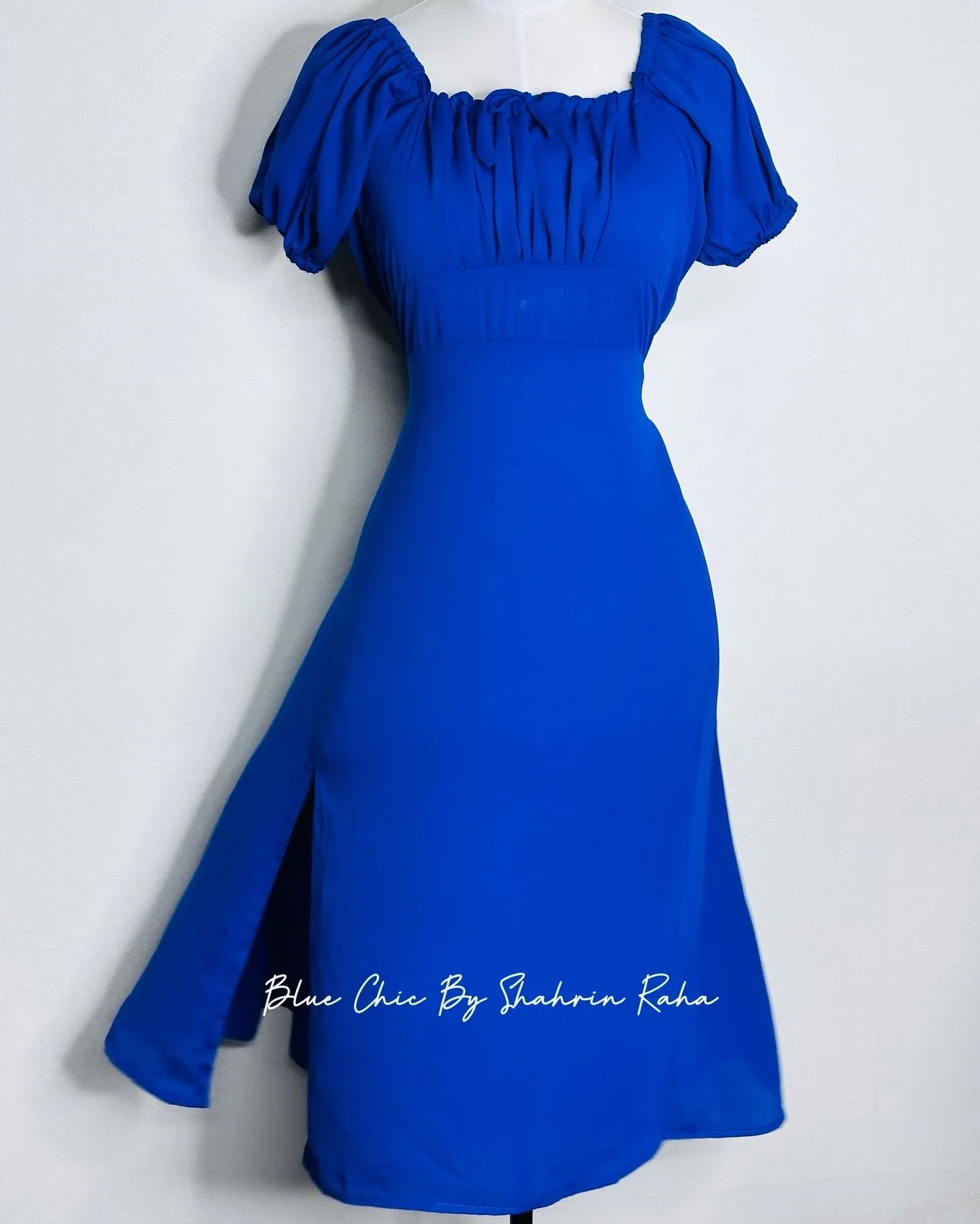 Cobalt Muse Dress